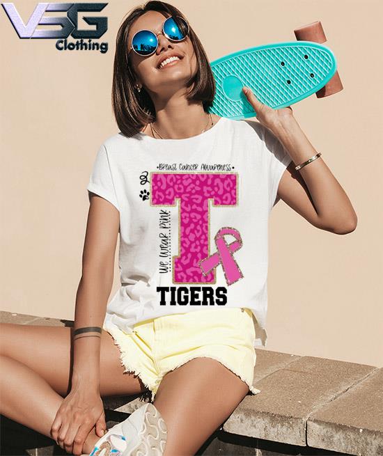 Tops, Detroit Tigers Breast Cancer Jersey