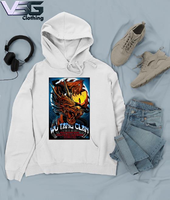 Wu Tang Clan Hollywood, October 4 2022, Hollywood Bowl California Poster s Hoodie Wu Tang Clan Hollywood, October 4 2022, Hollywood Bowl California Poster s Hoodie
