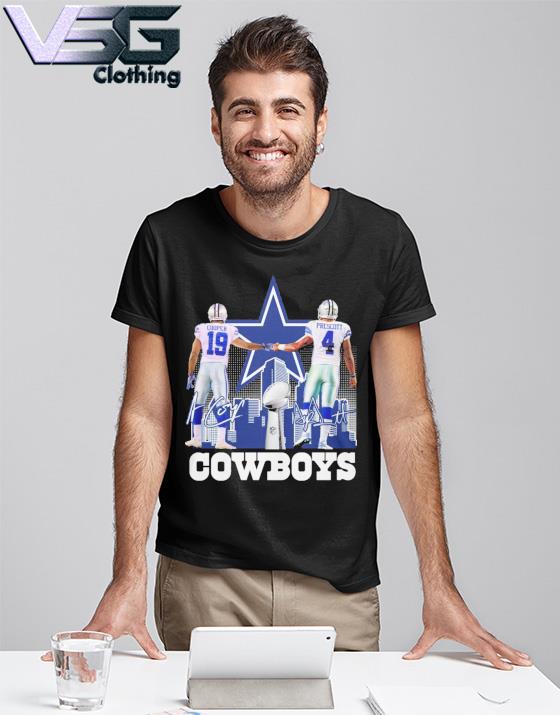 Dallas Cowboys Shoulder T-Shirt DCH003 - Dallas Cowboys Home