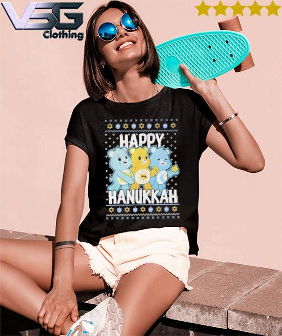 Cute Bears Happy Hanukkah ugly Christmas shirt