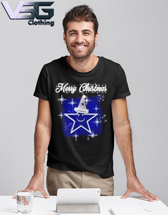 Dallas Cowboys santa hat Merry Christmas shirt, hoodie, sweater