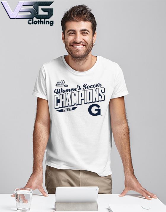 Georgetown Hoyas 2022 Big East Women's Soccer Champions shirt
