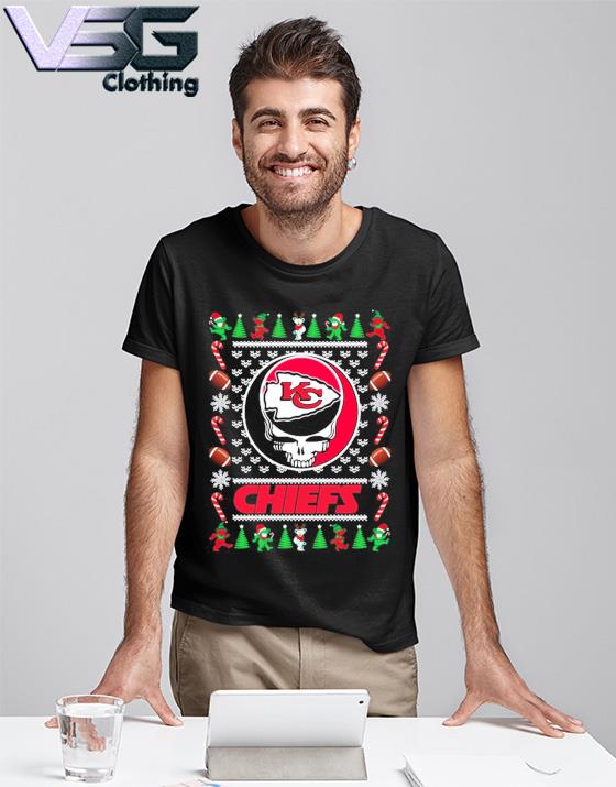 Kansas City Chiefs Grateful Dead Shirt - High-Quality Printed Brand