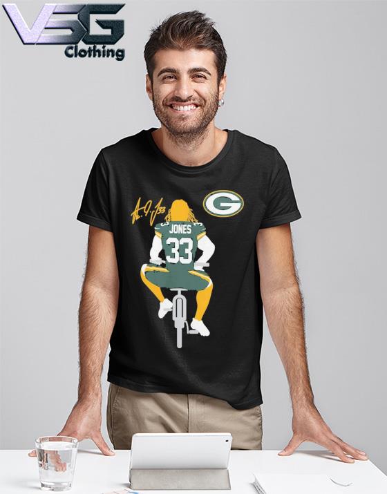 Aaron Jones Shirt  Green Bay Packers Aaron Jones T-Shirts