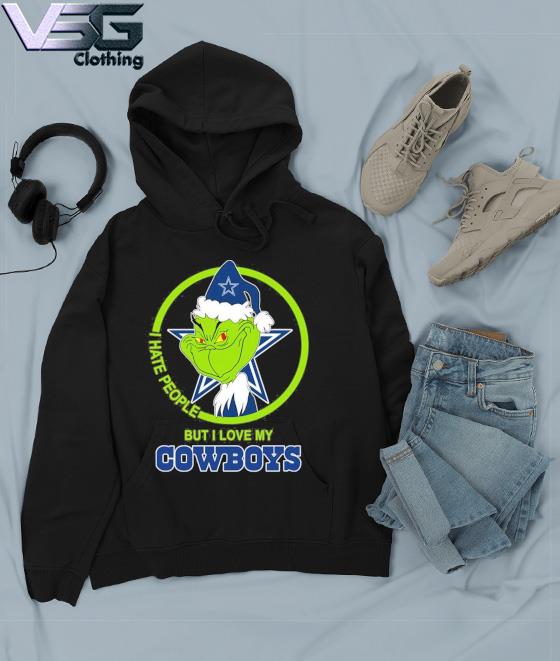 The Grinch I hate people but I love my Dallas Cowboys Christmas sweater,  hoodie, sweater, long sleeve and tank top