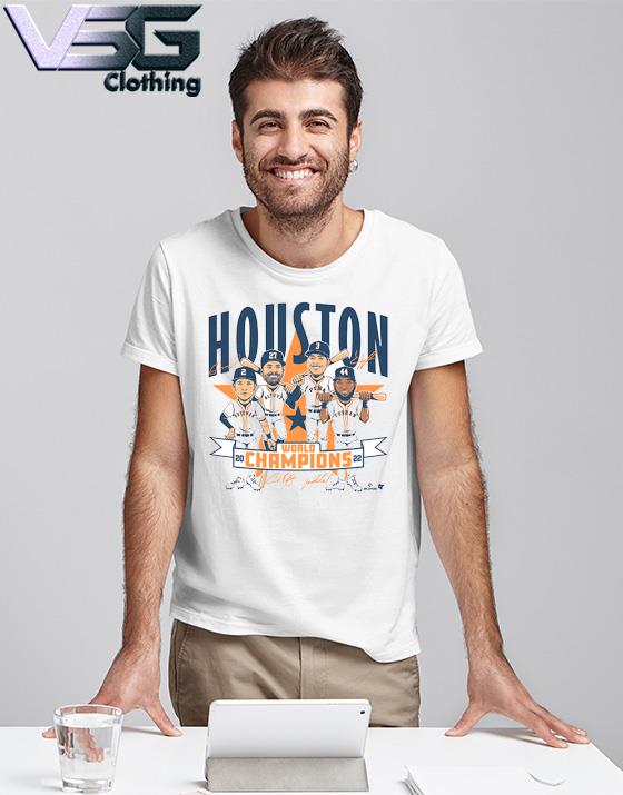 Houston '22 World Champions Caricature Shirt