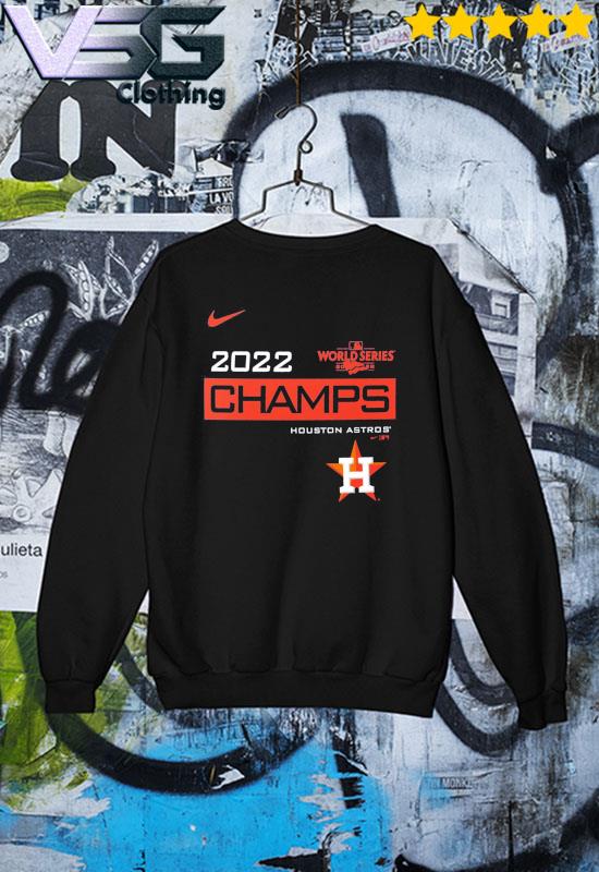 Nike Houston Astros 2022 World Series Champions Celebration logo