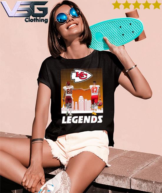 Kansas City Chiefs Tony Gonzalez and Travis Kelce Legends signatures shirt,  hoodie, sweater, long sleeve and tank top