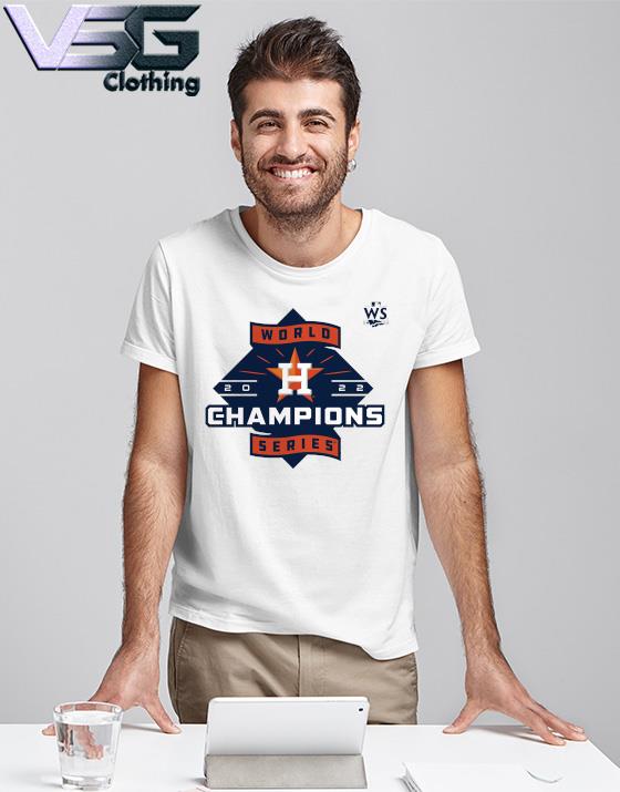 Men's Houston Astros 2022 World Series Champions Four Seamer T-Shirt Men's Houston Astros 2022 World Series Champions Four Seamer T-Shirt