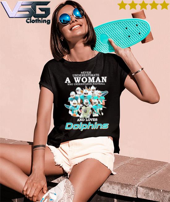 women miami dolphins t shirt