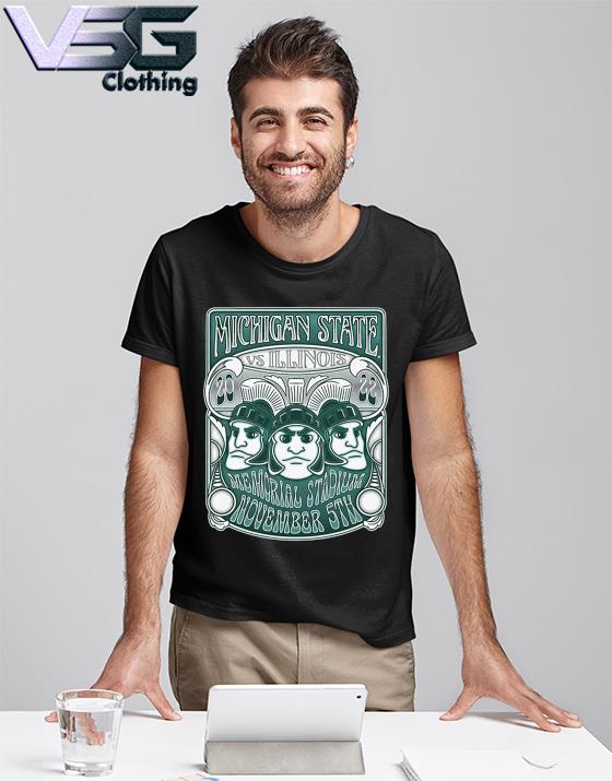 Michigan State Spartans Vs Illinois Fighting Illini Game Day 2022 Matchup shirt