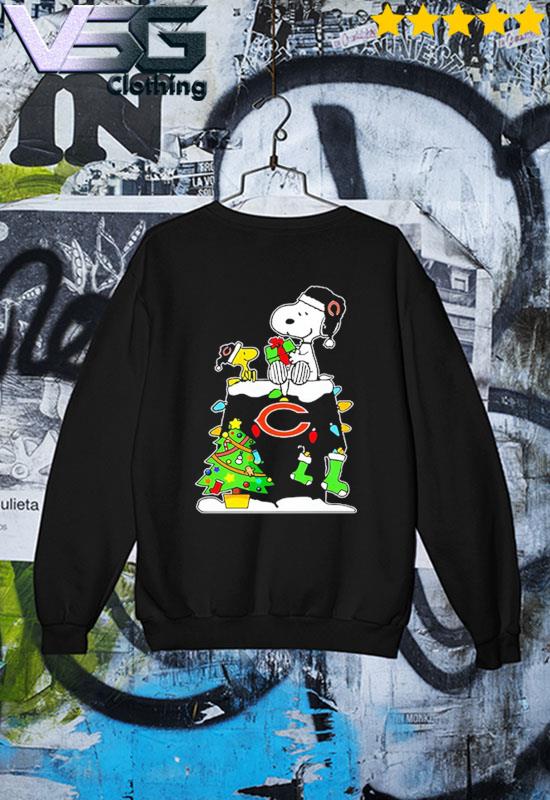 Official christmas Snoopy Chicago Bears Shirt, hoodie, sweater