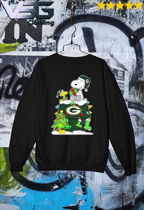 Green Bay Packers Christmas Snoopy and Woodstock 2023 T-shirt, hoodie,  sweater, long sleeve and tank top