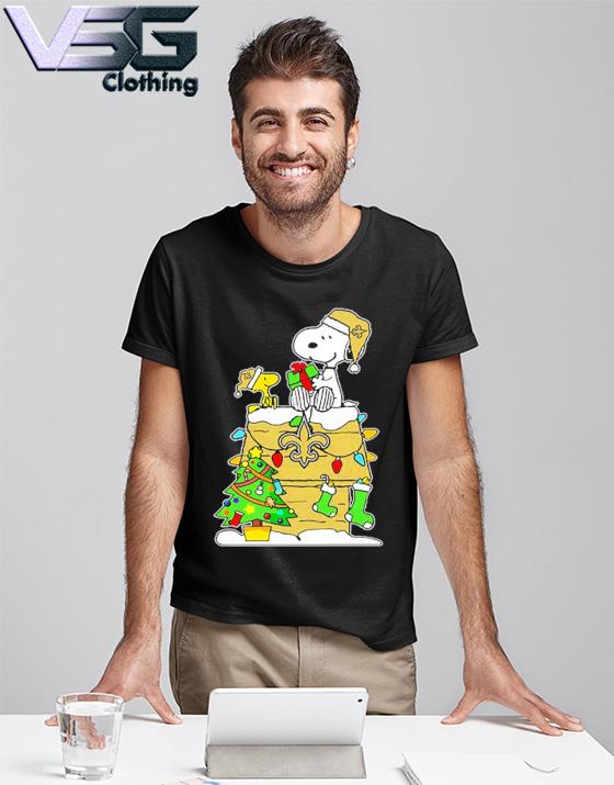 Christmas Snoopy New Orleans Saints Shirt