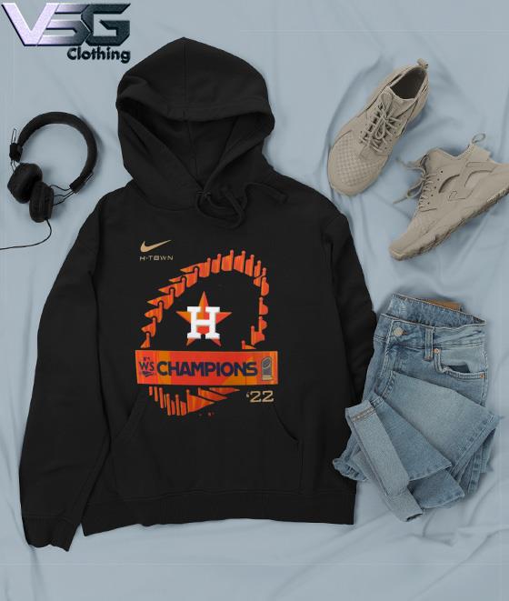 Official Awesome nike 2022 world series champions houston astros triblend T- shirt, hoodie, tank top, sweater and long sleeve t-shirt