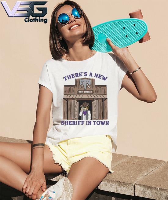 Official West Division There's a New Sheriff in Town shirt