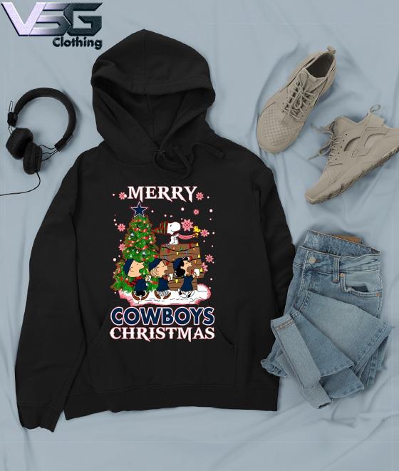 Snoopy and Friends Merry Dallas Cowboys Christmas shirt, hoodie