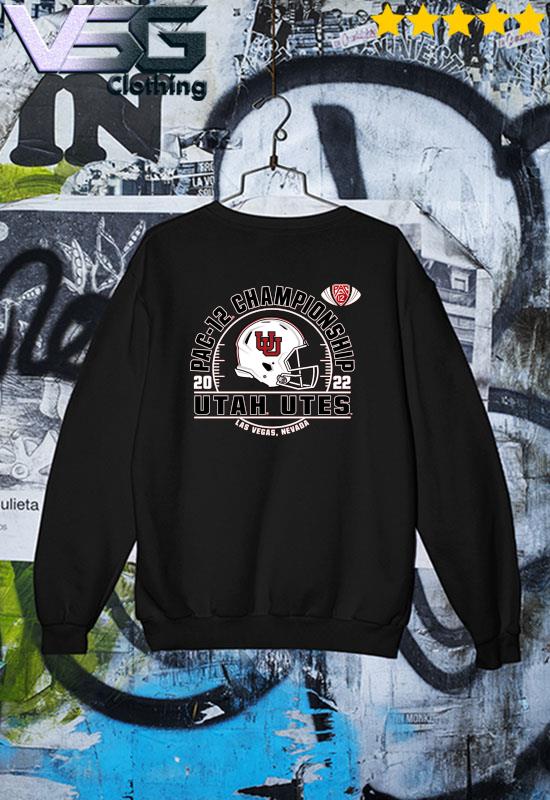Utah Utes 2022 Pac 12 Football Championship Game Helmet T-Shirt Sweater Utah Utes 2022 Pac 12 Football Championship Game Helmet T-Shirt Sweater