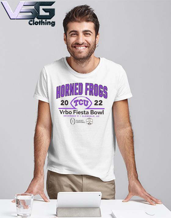 2022 CFP Semifinal Vrbo Fiesta Bowl TCU Team Logo shirt