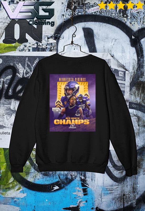 2022 Nfc North Champions Minnesota Vikings Cinched Shirt, hoodie, sweater,  long sleeve and tank top