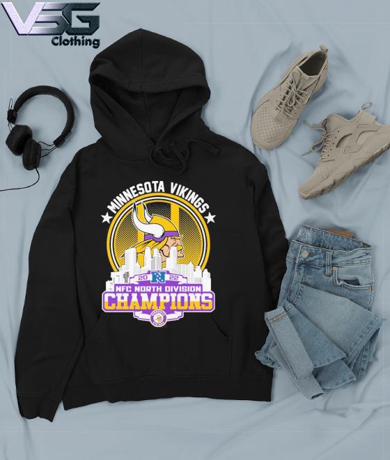 Official Vikings 2022 NFC North Division Champions Hoodie