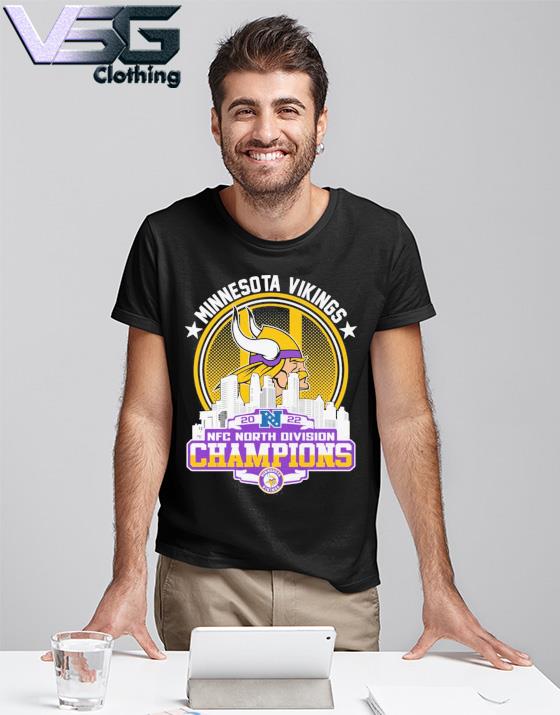 Minnesota Vikings Go Vikings 2022 NFC North Division Champions shirt,  hoodie, sweater, long sleeve and tank top