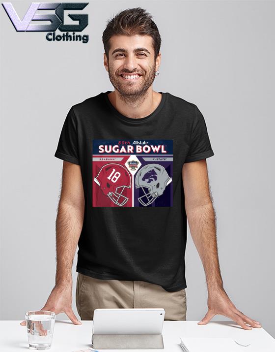 89th Sugar Bowl Alabama vs K-state Matchup 2022-23 Shirt