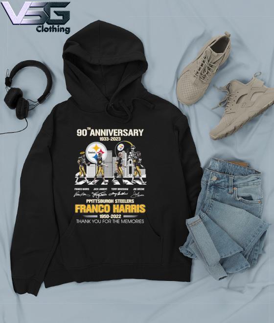 Pittsburgh Steelers abbey road 90th anniversary 1933-2023 Franco