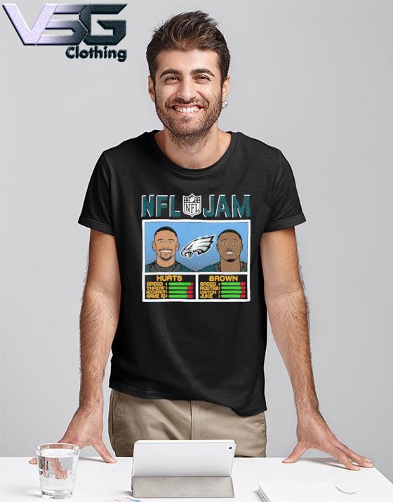 Jalen Hurts Philadelphia Tshirt Eagles NFL Merch Tee Shirts