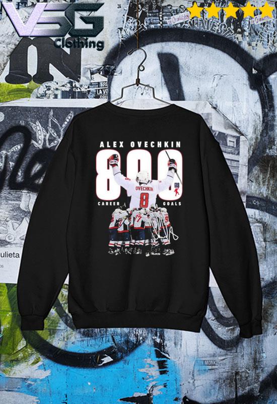 Alex Ovechkin 800 Career Goals Signature shirt, hoodie, sweater
