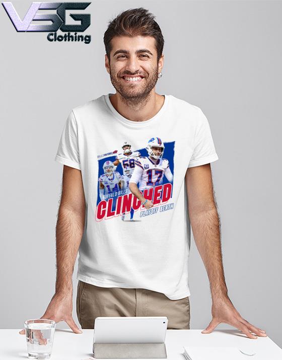 Buffalo bills clinch playoff berth 2022 shirt, hoodie, longsleeve tee,  sweater