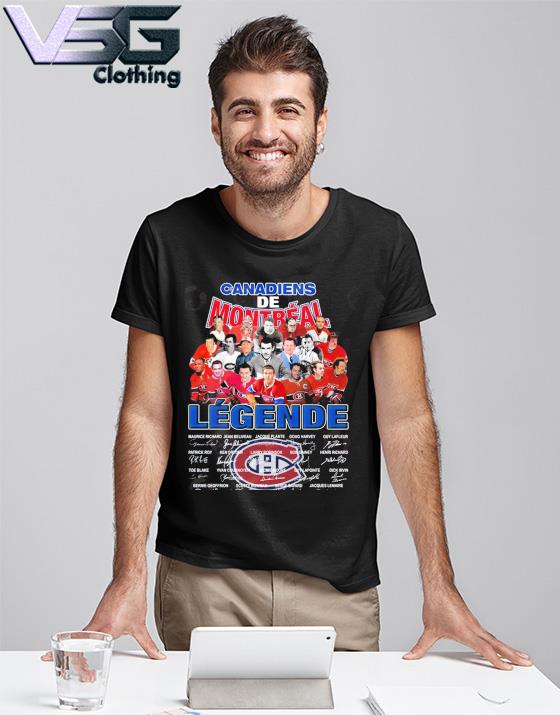 Canadiens De Montreal Legende Thank You For The Memories Shirt
