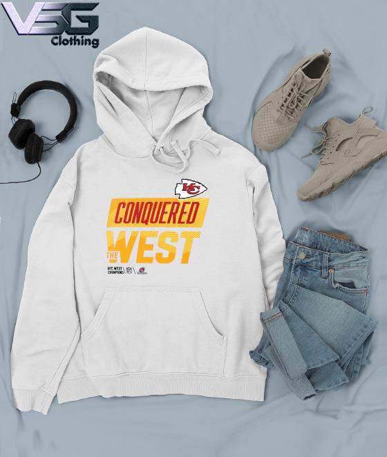 Conquered The West Kansas City Chiefs 2022 Afc West Division Champions Shirt,  hoodie, sweater, long sleeve and tank top