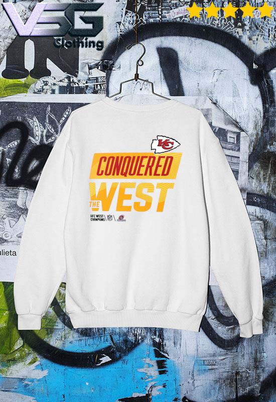 Kansas City Chiefs Conquered The West 2022 AFC West Division Champions  Shirt, hoodie, sweater, long sleeve and tank top