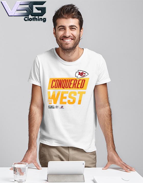 Conquered The West Kansas City Chiefs 2022 Afc West Division Champions Shirt