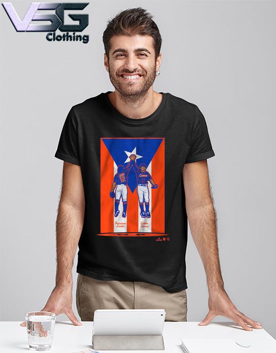 Francisco Lindor And Carlos Correa Puerto Rican Pride Shirt