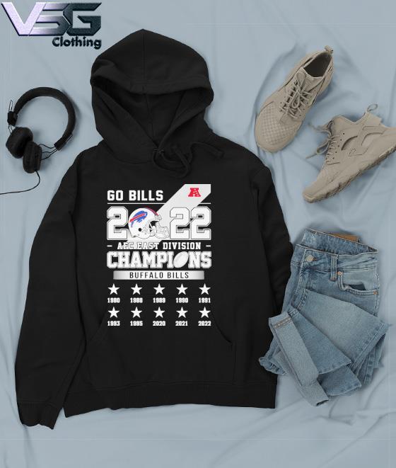 Go Bills 2022 AFC East Champions Buffalo Bills Unisex T-Shirt - REVER LAVIE