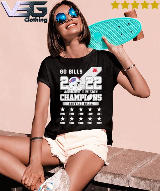 Buy Buffalo Bills AFC East Division Champions 2021-2022 Shirt For