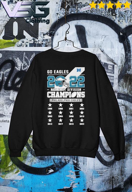 Philadelphia Eagles 2022 nfc east division champions 1980 2022 T