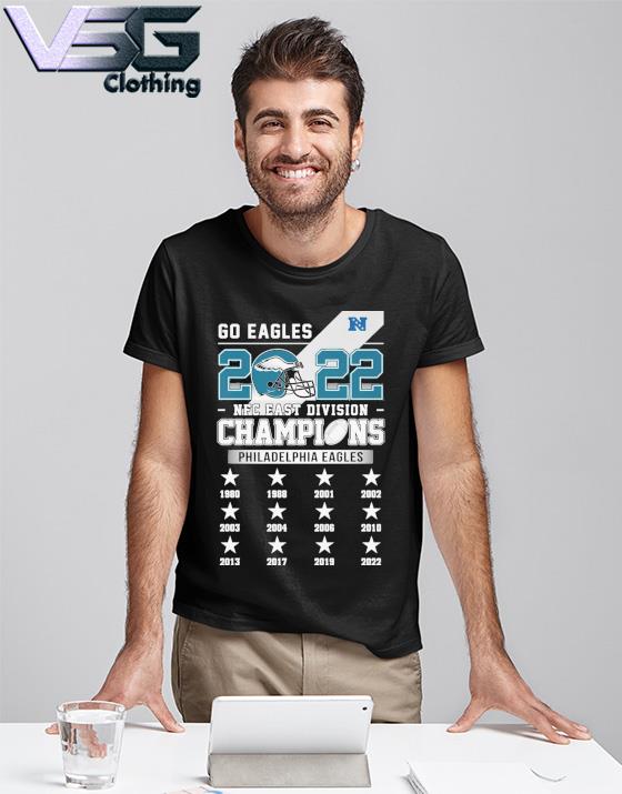 Go Eagles 2022 NFC East Division champions Philadelphia Eagles 1980 2022  shirt, hoodie, sweater, long sleeve and tank top