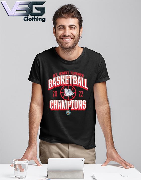 Gonzaga Bulldogs 2022 WCC Women's Basketball Conference Tournament Champions T-Shirt