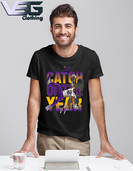 Justin Jefferson Catch of the Year shirt, hoodie, sweater, long sleeve and  tank top