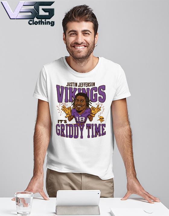 Justin Jefferson Minnesota Vikings Homage Caricature Player T-Shirt T- Shirt