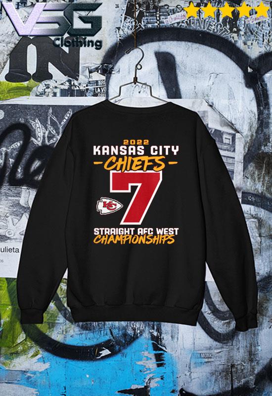 Kansas City Chiefs Champs 2021 2022 AFC West Division Champions Shirt,  hoodie, sweater, long sleeve and tank top