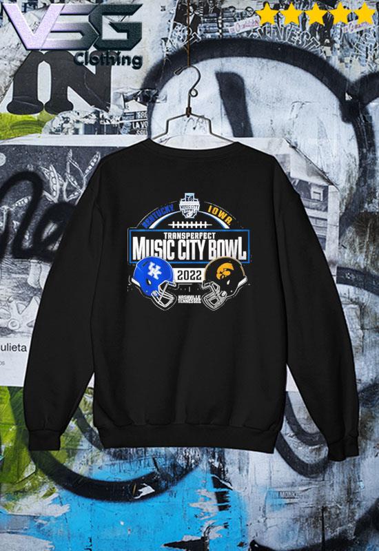 kentucky vs iowa 2022 transperfect music city bowl matchup helmet s Sweater kentucky vs iowa 2022 transperfect music city bowl matchup helmet s Sweater