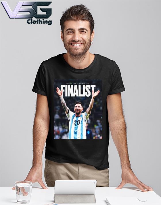 Lionel Messi Argentina 2022 World Cup Finalist shirt, hoodie, sweater, long  sleeve and tank top