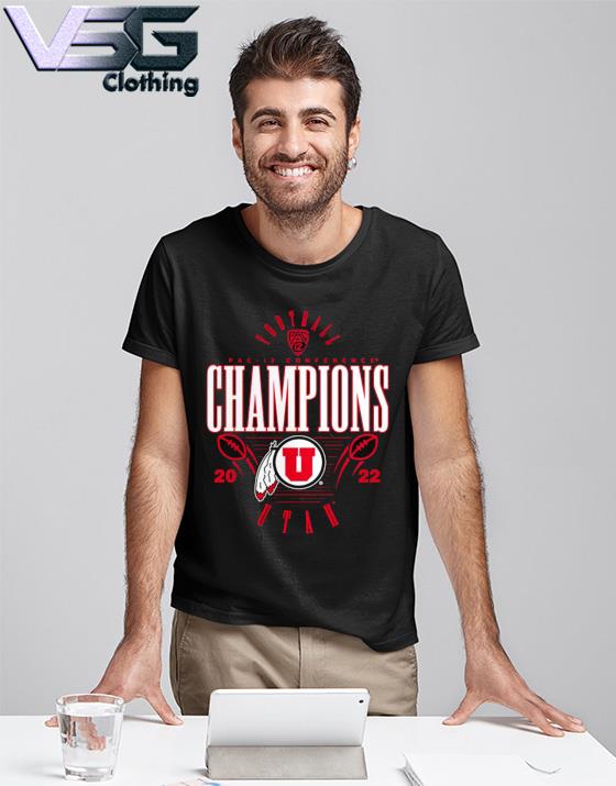 Men’s Utah Utes 2022 PAC-12 Football Conference Champions T-shirt
