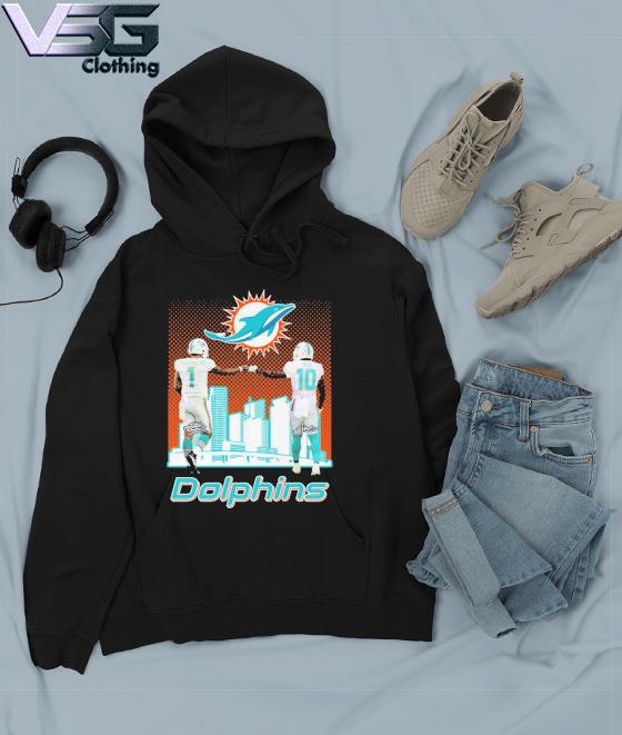 Miami Dolphins Tua Tagovailoa And Tyreek Hill City Skyline Signatures Shirt Hoodie Miami Dolphins Tua Tagovailoa And Tyreek Hill City Skyline Signatures Shirt Hoodie