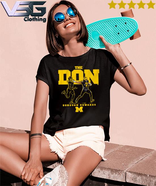 Michigan Football Donovan Edwards The Don Shirt