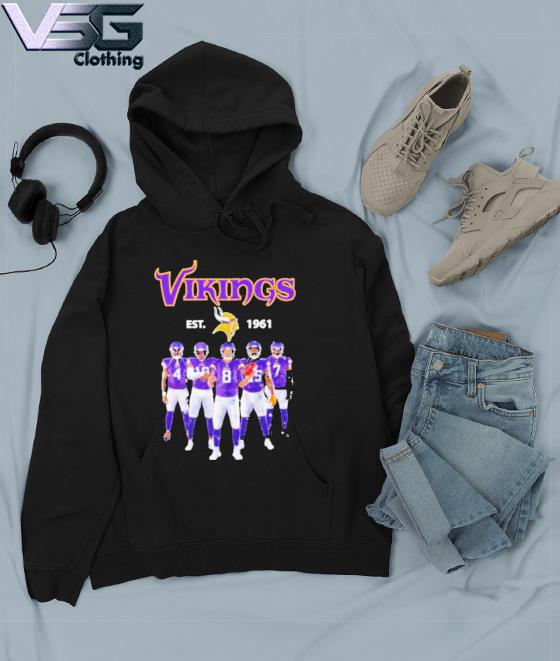 Nice minnesota Vikings Est 1961 champions 2022 shirt, hoodie, sweater, long  sleeve and tank top